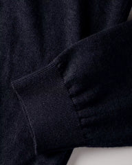 Lightweight Cotton-Merino V-Neck Sweater