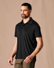 Huckberry Proof Men's 72-Hour Merino Wool Polo Shirt, Short Sleeve, Moisture Wicking & Odor Resistant