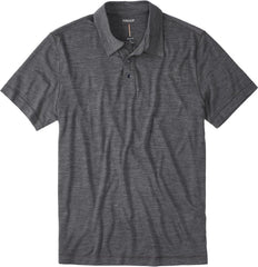 Huckberry Proof Men's 72-Hour Merino Wool Polo Shirt, Short Sleeve, Moisture Wicking & Odor Resistant