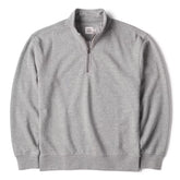 Midweight Terry Half-Zip Sweatshirt