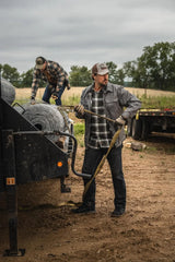 Legendary Whitetails Mens Flannel Lined Waxed Cotton Shirt Jacket