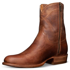 Dean Zip Goat Leather Western Boot