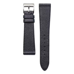 Textured French Calfskin Leather Watch Strap