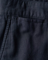 Cotton-Linen Chino Short - 7"