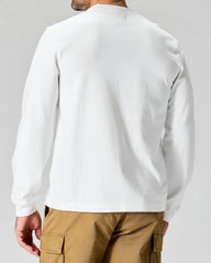 Huckberry Flint and Tinder American Heavyweight Pocket Longsleeve T-Shirt, Mens Shirt