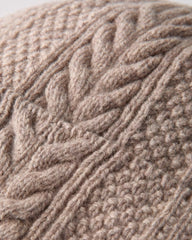 Wool Cable Knit Beanie
