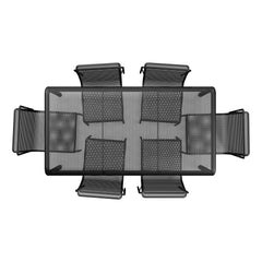 Perf Dining Set (Table + 6 Chairs)