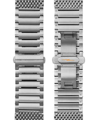 Canfield Model C56 2 Eye Chrono 43mm, Silver Bracelet