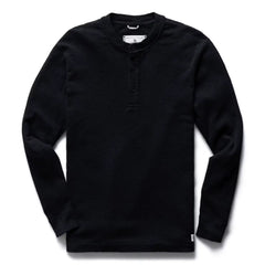 Slub Long Sleeve Henley