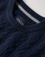 EasyCash Merino Cable Knit Sweater