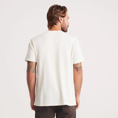 Roark Made to Fade Mens Pigment-Dyed T-Shirt | 100% cotton crew neck fabric is pigment-dyed for a lived-in, vintage look that only gets better with every wash and wear.
