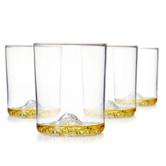 American Mountains - Set of 4 Whiskey Glasses