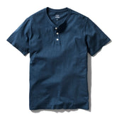 Short Sleeve Slub Henley