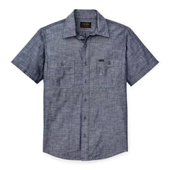 Short Sleeve Chambray Shirt