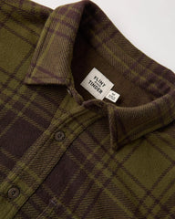Stretch Knit Flannel Shirt