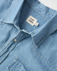 Bone Button Western Shirt