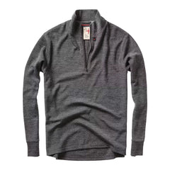 Wool Cotton Quarter Zip