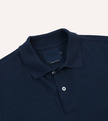 Washed Pique Cotton Polo Shirt