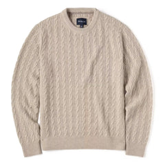 EasyCash Merino Cable Knit Sweater