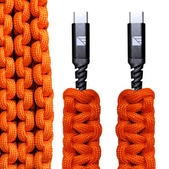 USB C to USB C Paracord Cable
