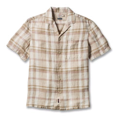 Palma Linen Short Sleeve Camp Shirt