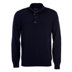Essential Patch Half Zip Sweater