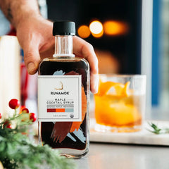 Smoked Maple Old Fashioned Cocktail Syrup