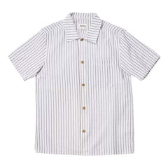 Seersucker Stripe Short Sleeve Shirt