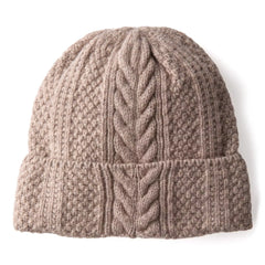 Wool Cable Knit Beanie