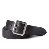 Hand-Burnished Leather Belt
