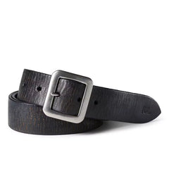 Hand-Burnished Leather Belt