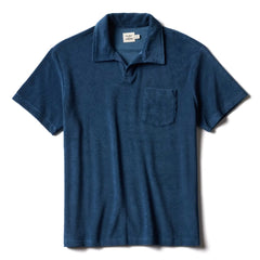 Towel Terry Johnny Collar Polo