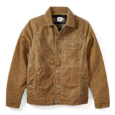 Wool-Lined Waxed Trucker Jacket