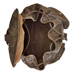 Leather Rucksack Backpack