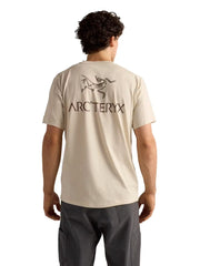 Kragg SL Cotton Bird Word Short Sleeve T-Shirt