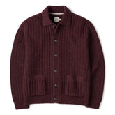 Highland Wool Collared Cardigan