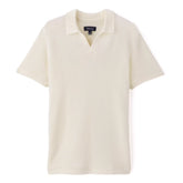 Crochet Johnny Collar Polo