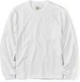 Huckberry Flint and Tinder American Heavyweight Pocket Longsleeve T-Shirt, Mens Shirt