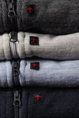 Wool Cotton Quarter Zip