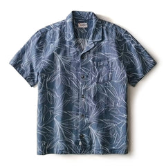 Jacquard Linen Resort Short Sleeve Shirt