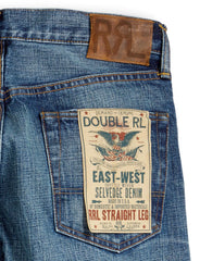 Straight Fit Selvedge Denim Jeans