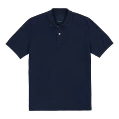 Washed Pique Cotton Polo Shirt