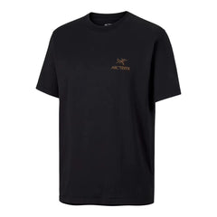 Kragg SL Cotton Bird Word Short Sleeve T-Shirt