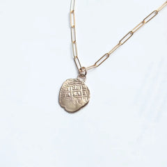 Women's Omega Coin Necklace