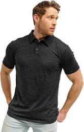 100% Merino Wool Polo Shirt Men - Short & Long Sleeve Shirt Base Later