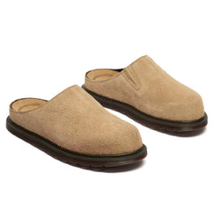 Suede San Mule