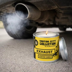 Exhaust Scented Candle