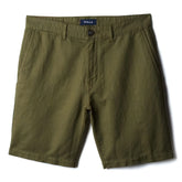 Cotton-Linen Chino Short - 9"