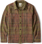 Huckberry Flint and Tinder Cabin Flannel, Mens Button Up Flannel Shirt Jacket