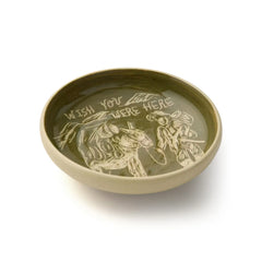“Wish You Were Here” Hand-Thrown Ceramic Catchall